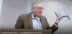 Special Weekend Series with Wilson Adams 2024