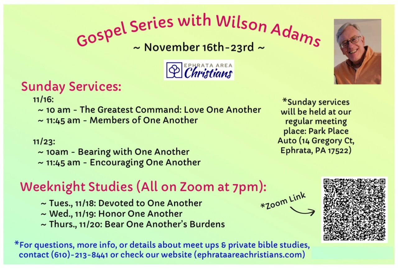 Wilson Adams Gospel Series